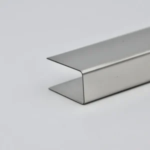 Finitura acciaio inox lucido cm. 200 - PRV0029