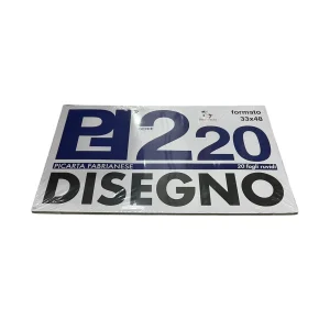 Picarta Fabrianese Blocco Disegno cm33x48 Ruvido